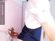 Little_effy18 Air Stewardess Sexy Dance Pussy and Feet