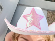 Halli_n_lover Deep BJ Wearing Cowboy Hat