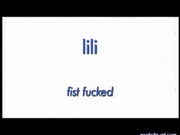 Lili Fisting for Casting(In French,Short Clip but nice)